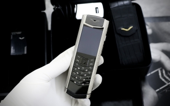 Vertu Signature S Cloud de Paris Stainless Steel